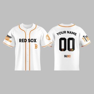 Red Sox 2025 Stand Up To Cancer Night Jersey 1 1