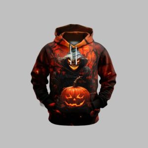 2025 Halloween Party Halloween Print Hoodie