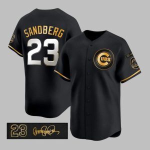 2025 Cubs Sandberg 23 Signature Jersey 1 1