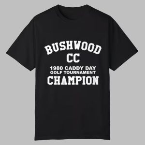 Kevin Smith Bushwood CC 1980 Caddy Day Golf Tournament Chmapion Shirt 0 0