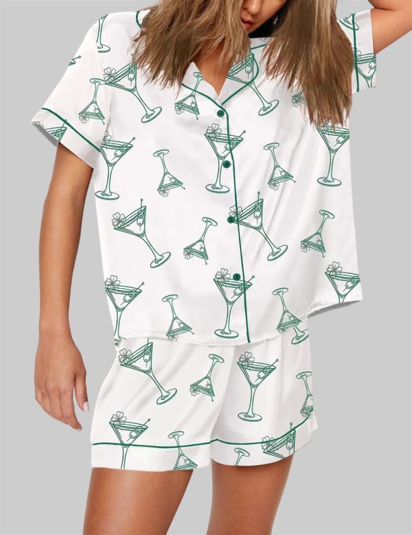 A Tini Bit Irish St. Patrick's Day Retro Irish Vibes Pajama Set
