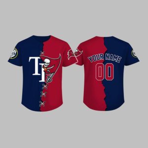 2025 Tampa Bay Rays x Buccaneers Baseball Jersey