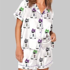 Alani Witches Brew Ghost Halloween Drink Pajama Set 1