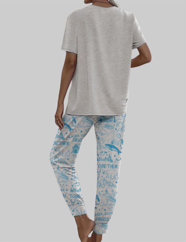Alaska Cruise Casual Pajama Set 2 1