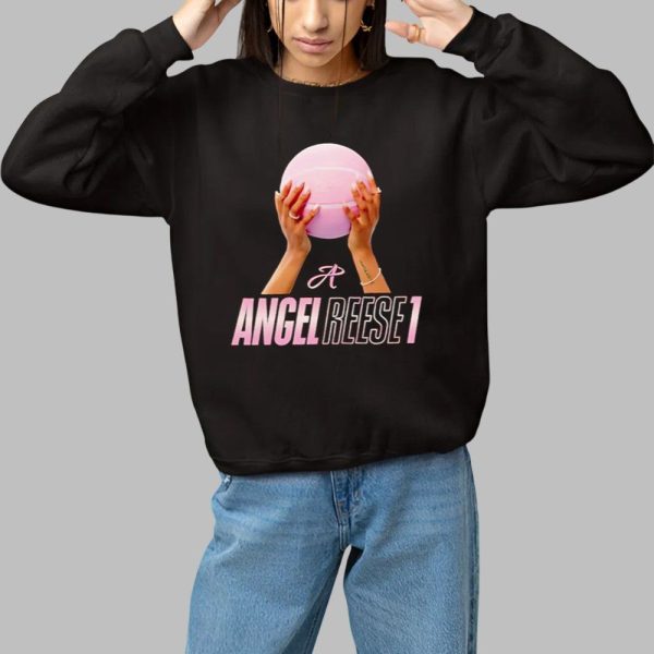 Angel Reese Pink Ball Shirt 1 1