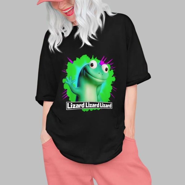 Animal Lizard Lizard Lizard Meme Shirt 0 1