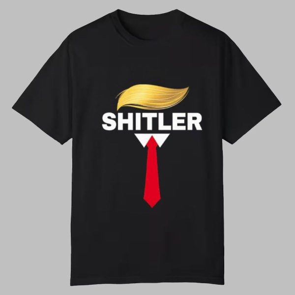 Anti Trump Donald Trump Necktie Shitler Shirt 0 0