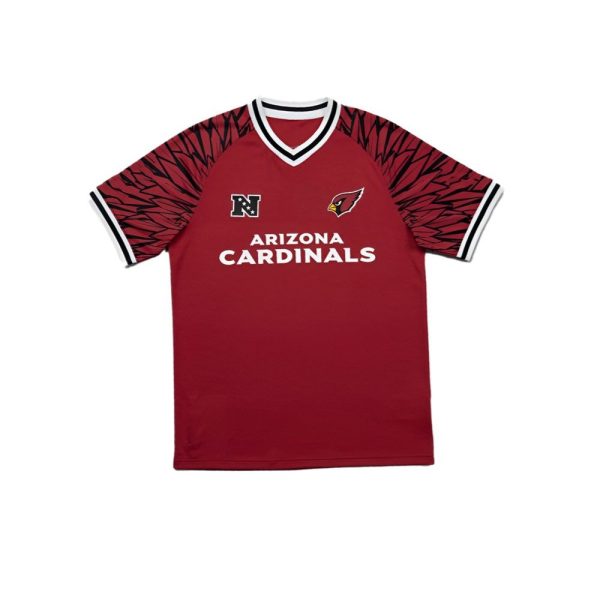 Arizona Cardinals Soccer Football Jersey 2025 1 2