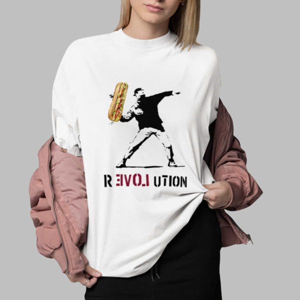 Assault With A Deli Weapon Flower Thrower Parody Shirt 0 2