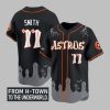Astros From H-Town To The Underworld Halloween Shadows Jersey