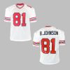Atlanta Billy White Shoes Johnson Jersey 2025 1 1
