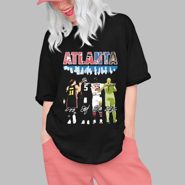 Atlanta Professional Sports Teams Shirt 0 1