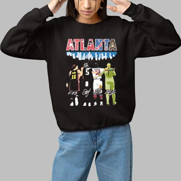 Atlanta Professional Sports Teams Shirt 1 1