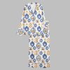 Autumn Preppy Halloween Fall Pumpkin Spice Spooky Ghost Pajama Set 2