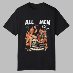 2025 Halloween All Men Are Feminist Witch Shirt 0 0