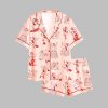 Bachelorette Retro Bride Party Pajama Set 1