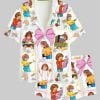 Back To School Teacher Junie B Jones Coquette Bow Pajama Set 1