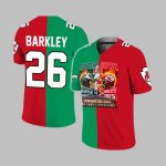 Barkley 26 Super Bowl LIX Eagles Vs Chiefs Jersey