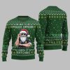 Be Nice To Be Police Officer Santa Is Watching Ugly Sweater Christmas 2025 3