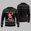 Be Nice To The Doctor Santa Is Watching Ugly Sweater Christmas 2025 2
