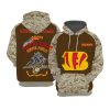 Bengals USMC 250th Birthday Celebration Night Game 2025 Hoodie 1 2