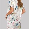 Bird And Butterfly Short Sleeve Pajama Set 3