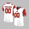 Boston College Football 2025 Red Bandana Jersey 1 1