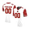 Boston College Football 2025 Red Bandana Jersey 1 2