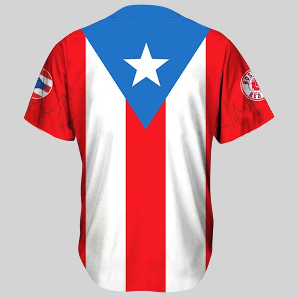 Boston Red Sox Puerto Rican Heritage Baseball Jersey 2025 2