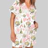 Bride Wedding Champagne Pajama Set 1 1