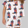 Brought To You Courtesy Of The Red White Blue Well Put A Boot In Your Pajama Set 3