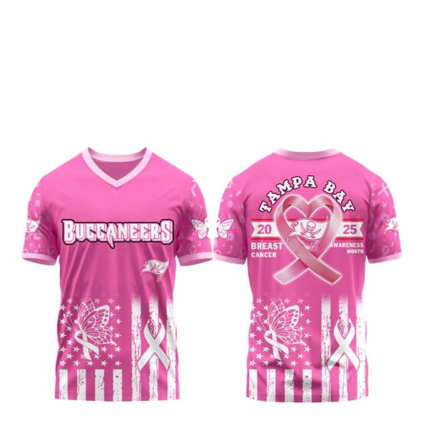 Buccaneers Breast Cancer Awareness Month Jersey 2025 1 2