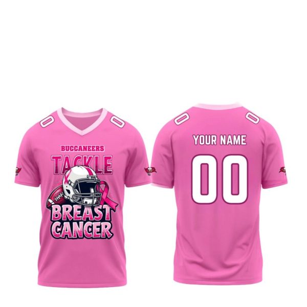 Buccaneers Tackle Breast Cancer Jersey 2025 1 2