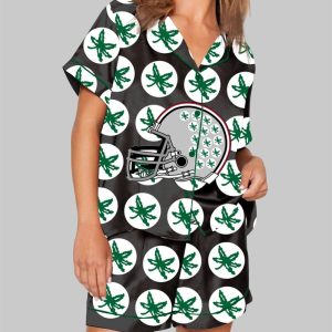 Buckeyes Football National Champions Pajama Set 1