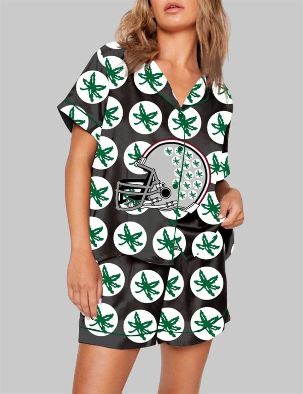 Buckeyes Football National Champions Pajama Set 1