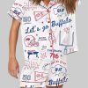 Buffalo Football Doodles Pajama Set 3