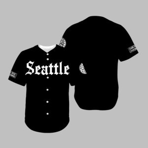 Seattle Mariners Deep Sea Gothic Black Edition Jersey 1 1