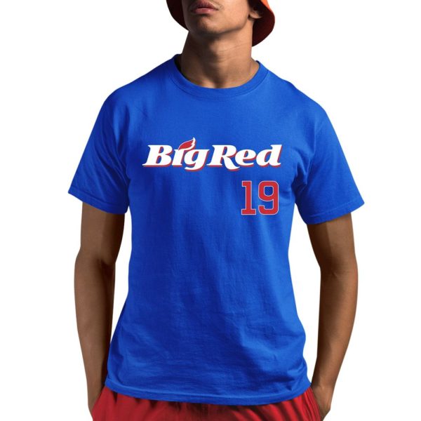 Chicago Cubs Owen Caissie Big Red 19 Shirt 0 2