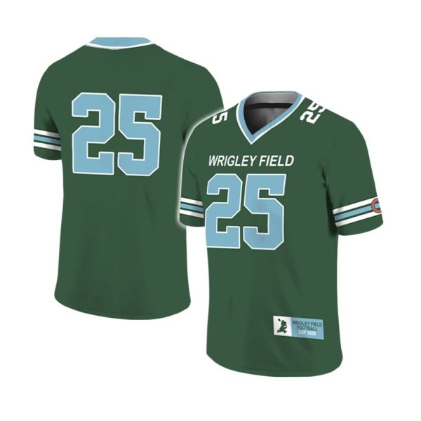 Chicago Cubs Wrigley Field Football Jersey Giveaway 2025 1 2