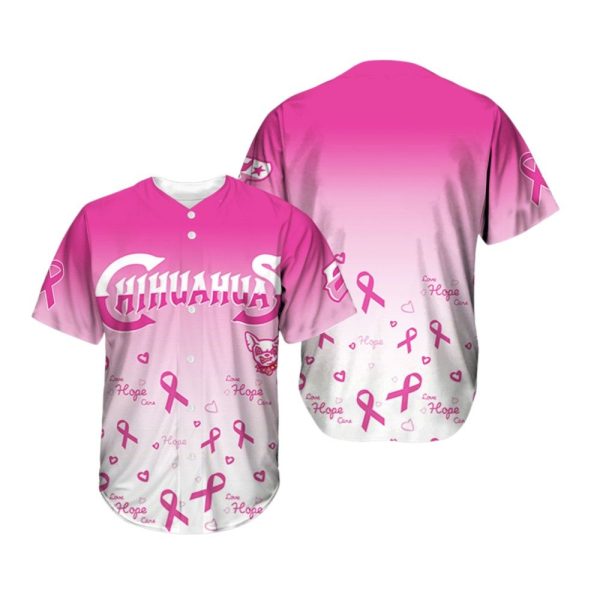 Chihuahuas 2025 Pink Out The Park Jersey 1 2