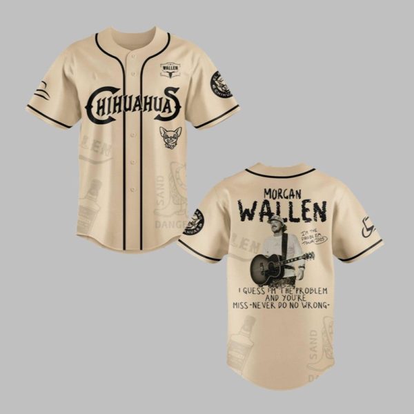 Chihuahuas Morgan Wallen Tour 2025 Jersey 1 1