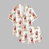 Christmas Golden Retriever Pajama Set 1