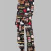 Christmas In New York Pajama Set For Women 4