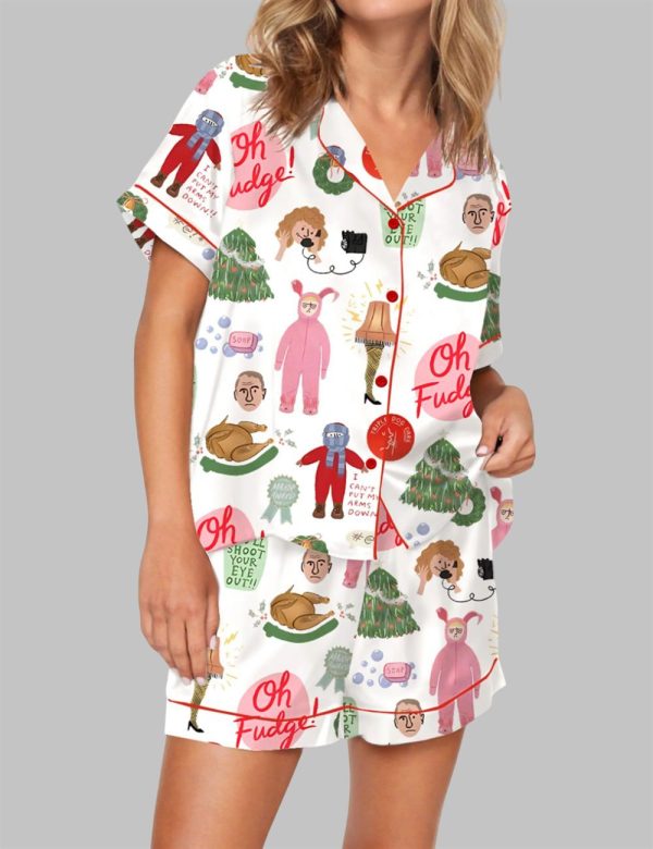 Christmas Story Pajama Set For Women 1