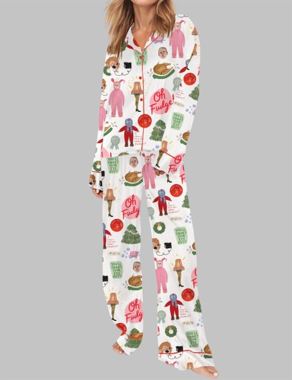 Christmas Story Pajama Set For Women 3