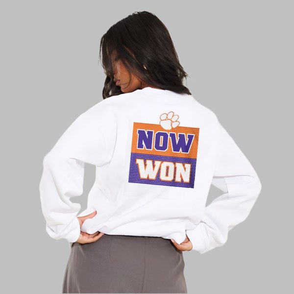 Clemson Athletics Now Won Shirt 5
