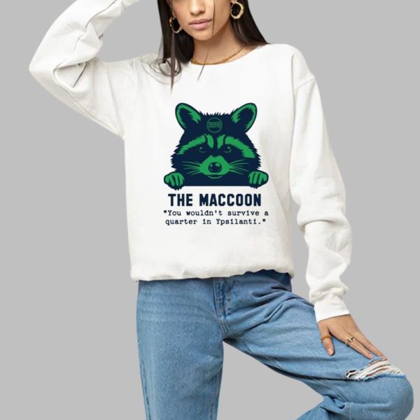 Coach Eastern Michigan The Maccoon You Wouldn't Survive A Quarter In Ypsilanti Shirt 1 a