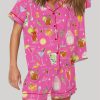 Cocktail Cheers To The Freakin Weekend Pajama Set 2