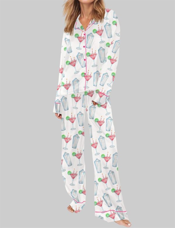 Cocktail Lovers Pajama Set For Women 2