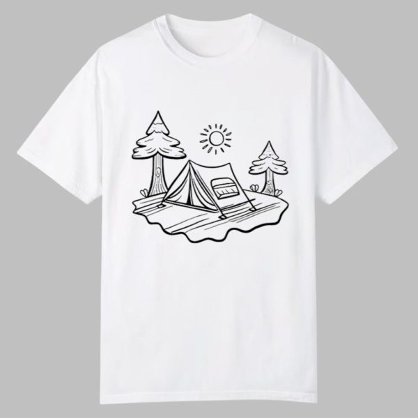 Coloring For A Camp Shirt 0 0